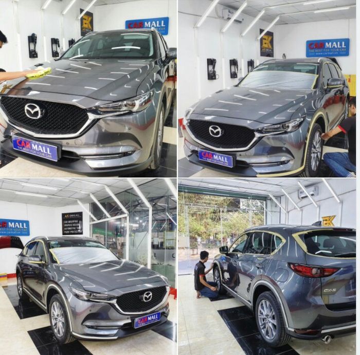 Bộ sưu tập hình ảnh ấn tượng về dịch vụ phủ Ceramic tại Carmall Auto Care