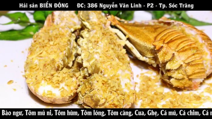 Hình ảnh ấn tượng tại Hải Sản Biển Đông Sóc Trăng