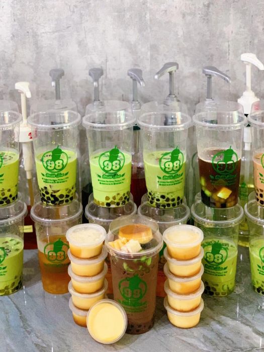 98 Milk Tea - Không gian sống ảo đầy phong cách