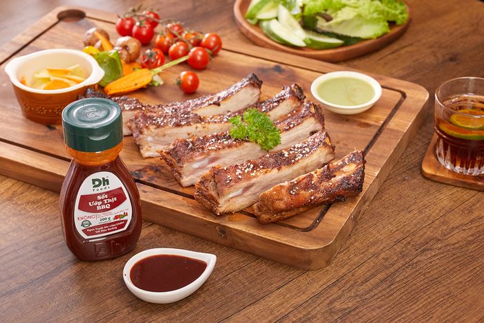 Sốt ướp thịt BBQ DH Food hình ảnh 1
