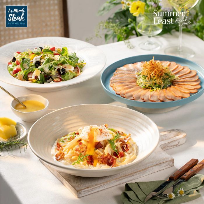 Le Monde Steak - Ảnh 2: Những món bít tết thượng hạng được trình bày như tác phẩm nghệ thuật