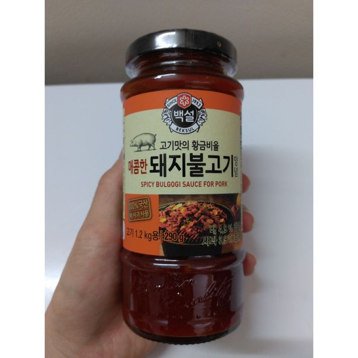 Sốt BBQ thịt heo Beksul hình ảnh 1