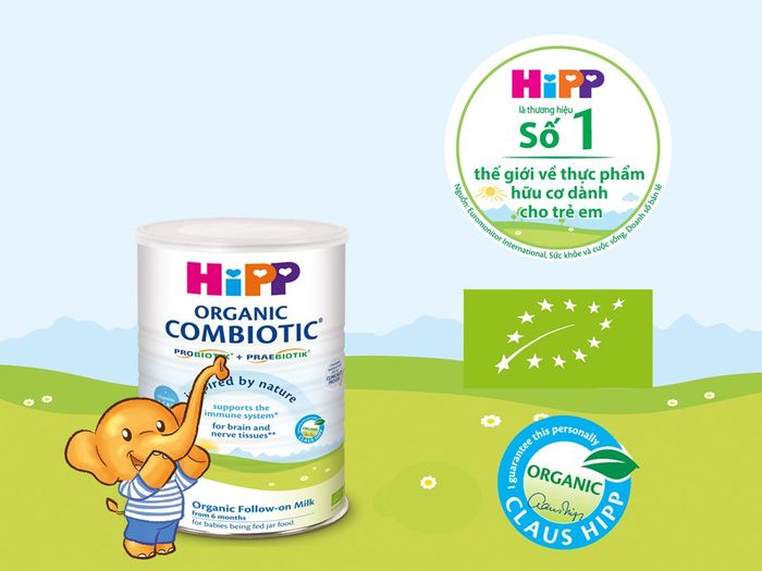 Hình ảnh sữa HiPP Organic Combiotic - Dinh dưỡng vàng từ Đức