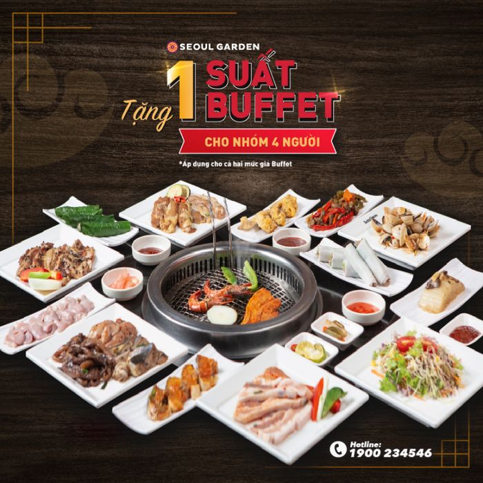 Không gian ấm cúng tại Seoul Garden