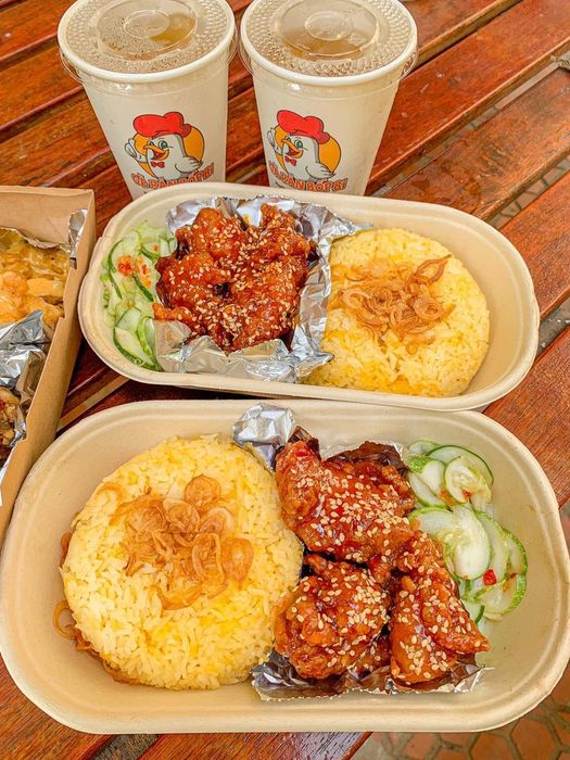 Hình ảnh món gà rán Bốp Bi hấp dẫn