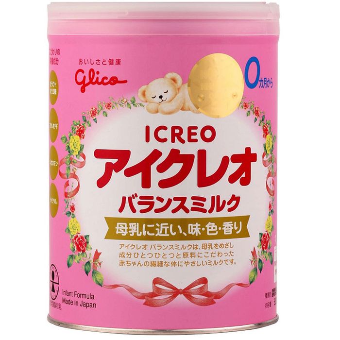 Hình ảnh sữa Glico Icreo số 0 - Dinh dưỡng vàng từ Nhật Bản