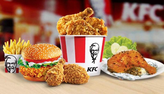 Không gian hiện đại tại cửa hàng KFC Biên Hòa