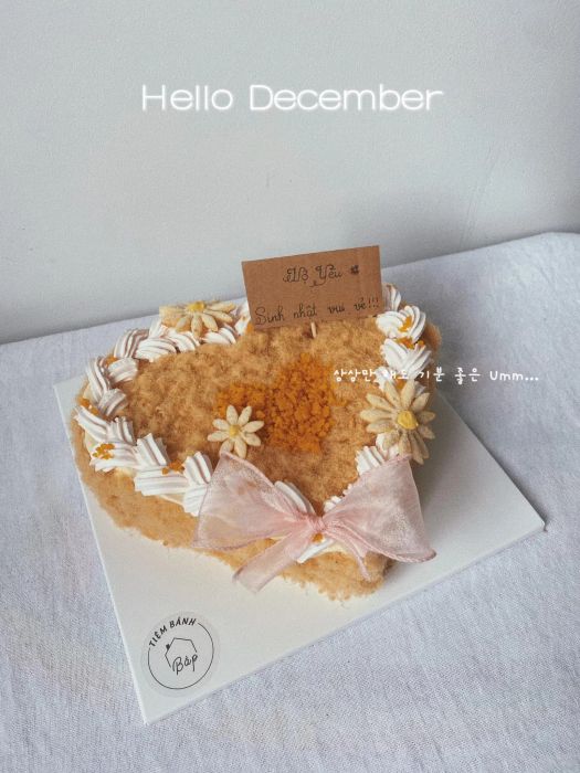 Những tác phẩm bánh kem tinh tế tại Nhà Bắp Bakery