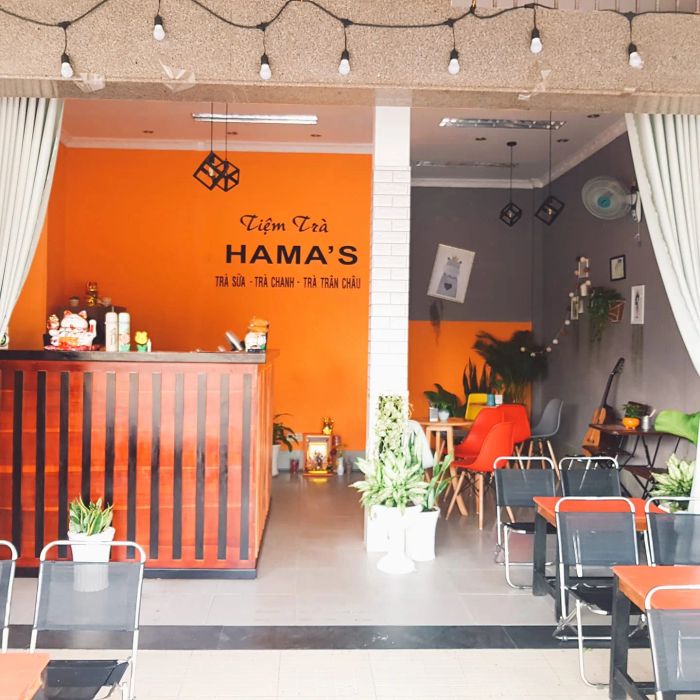 Hama's Milk Tea - không gian sống ảo đầy phong cách