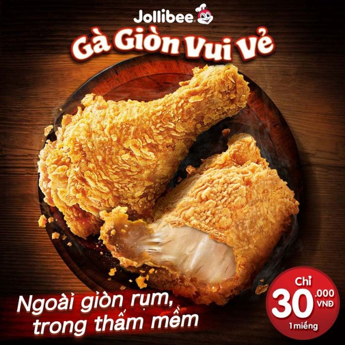 Hình ảnh không gian hiện đại tại Jollibee