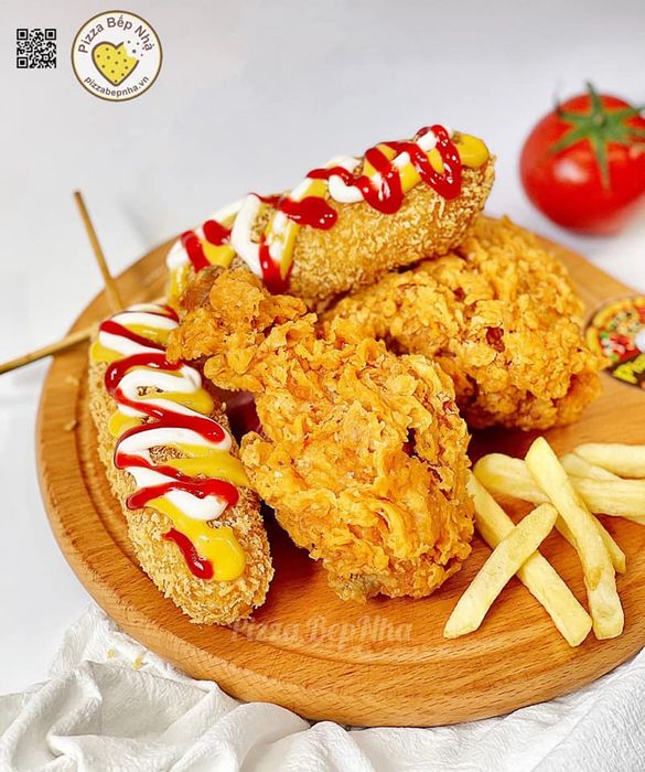 Pizza Bếp Nhà Hình Ảnh 2
