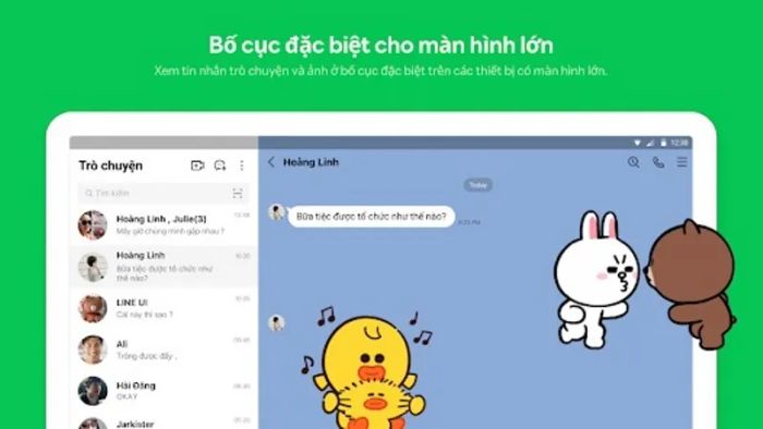 Line ảnh 2 - Khoảnh khắc giao tiếp đầy màu sắc qua ống kính