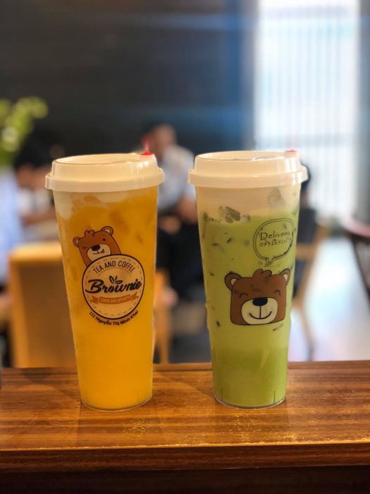 Những món trà sữa đường giòn đặc biệt tại Brownie Coffee & Dessert