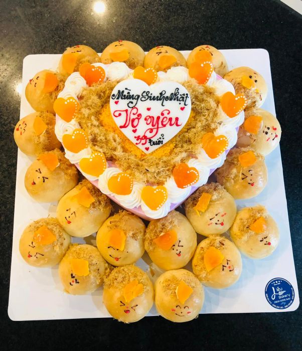 Những tác phẩm bánh kem nghệ thuật tại Liễu Bakery Cà Mau