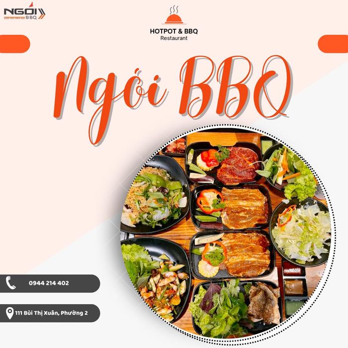 Không gian hiện đại và món nướng hấp dẫn tại Ngói BBQ