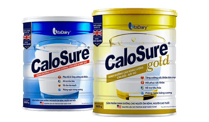 Hình ảnh thực tế Sữa Calosure Gold