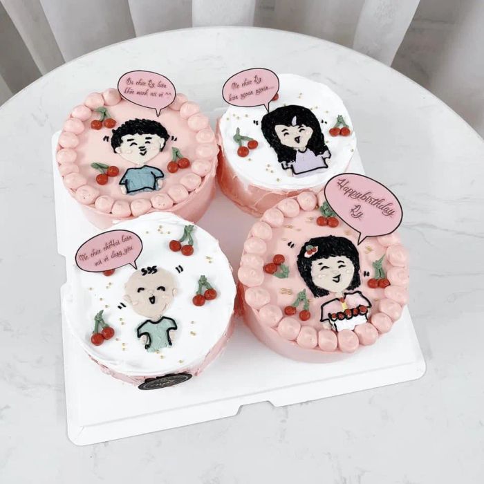 Những chiếc bánh kem Bento xinh xắn đang làm mưa làm gió tại Ngọt Bakery