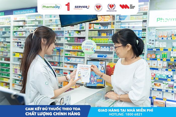Hệ thống phục vụ chuyên nghiệp tại Nhà Thuốc Pharmacity