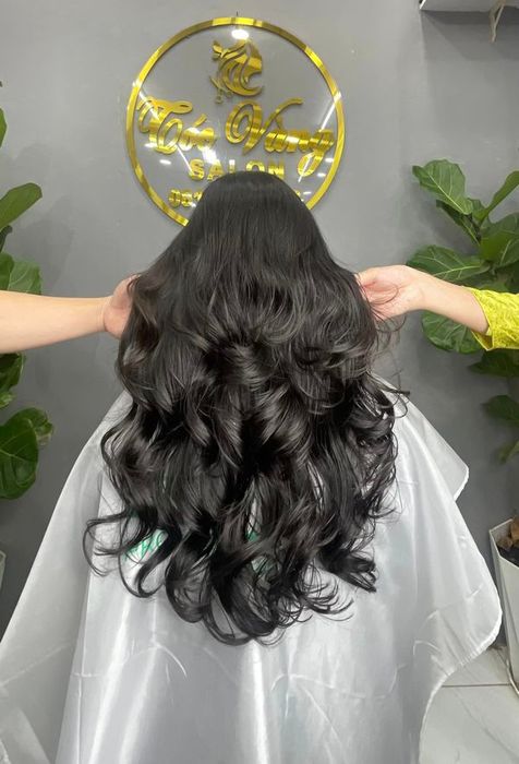 Tác phẩm nghệ thuật tóc tại Salon Tóc Vàng