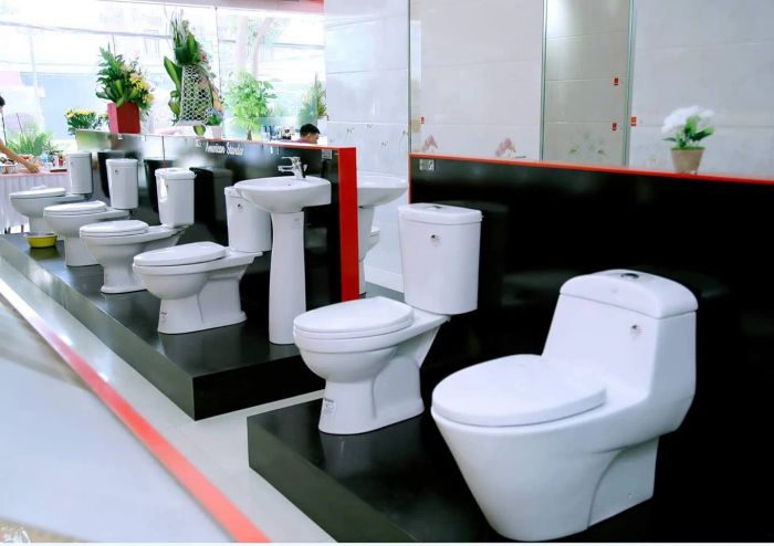 Bộ sưu tập thiết bị vệ sinh cao cấp tại VIỆT TRÌ HOME