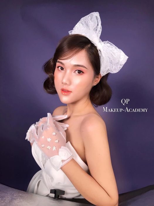 Khoảnh khắc tỏa sáng của cô dâu cùng Quyên Phạm Makeup