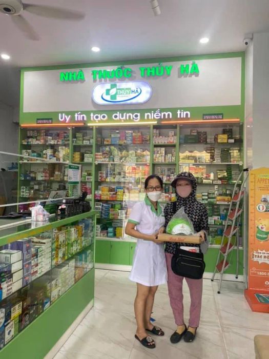 Hình ảnh ấn tượng về không gian phục vụ tại Nhà thuốc Thuỷ Hà