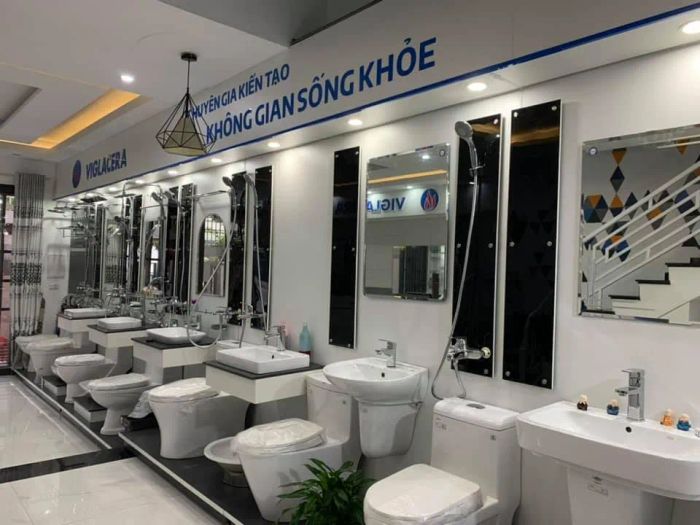 Không gian trưng bày sang trọng tại Showroom Bảo An