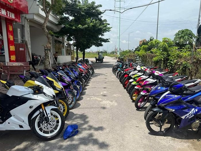 Không gian trưng bày xe chất lượng tại Xe Máy Tuấn Cường