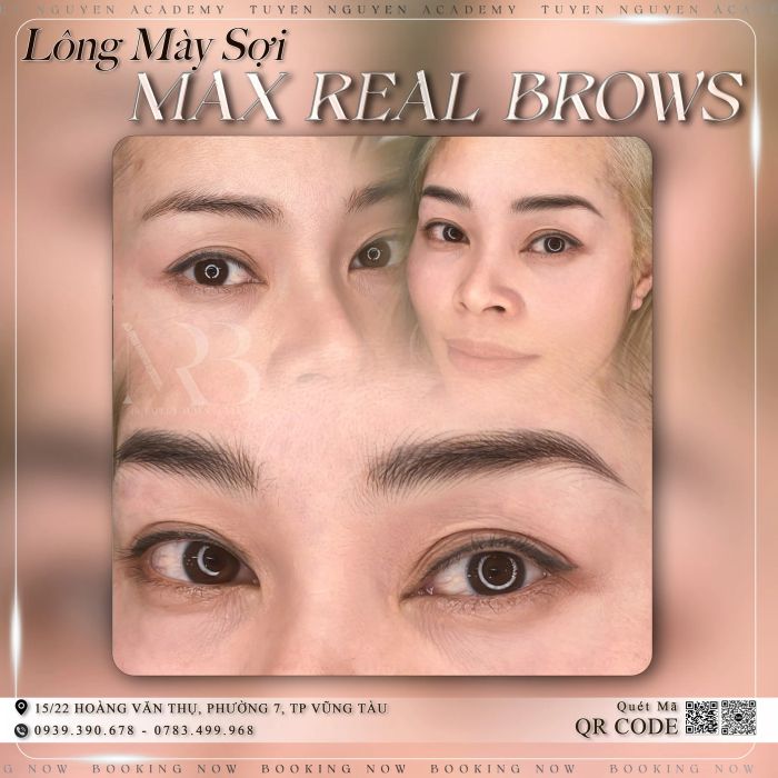 Hình ảnh thành phẩm chân mày tại Tuyền Nguyễn Beauty