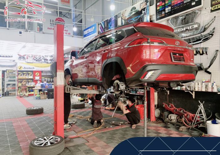 Không gian làm việc chuyên nghiệp tại Hoàng Dương Auto - Nơi công nghệ gặp gỡ tay nghề cao