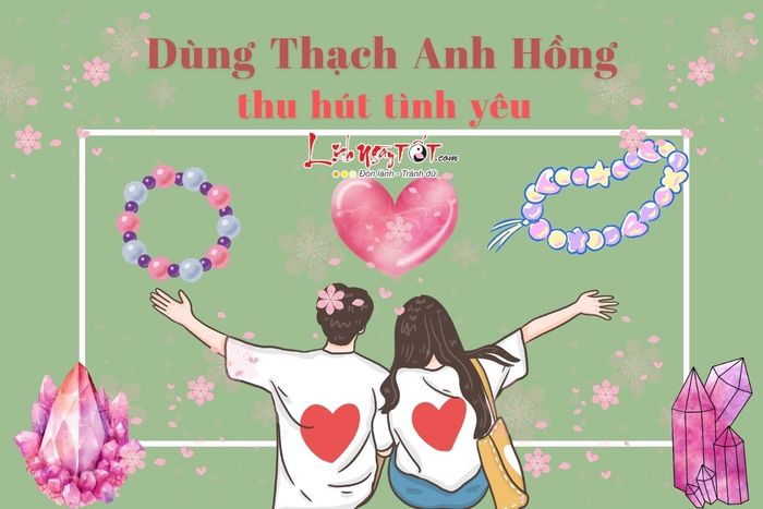 Cách sử dụng thạch anh hồng để hấp dẫn tình yêu