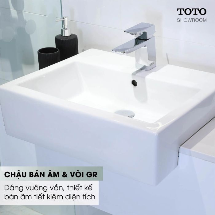 Không gian trưng bày sang trọng tại Toto An Lộc Phú Thọ