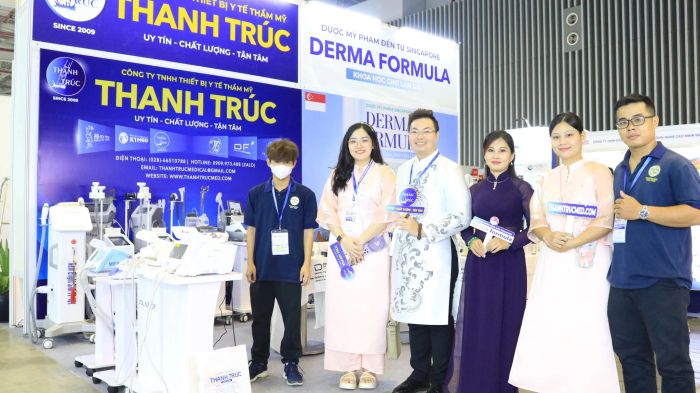 Không gian trưng bày thiết bị thẩm mỹ tại Thanh Trúc Med