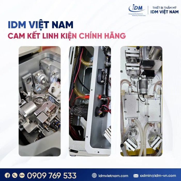 Bộ sưu tập máy móc thẩm mỹ công nghệ cao từ IDM Việt Nam