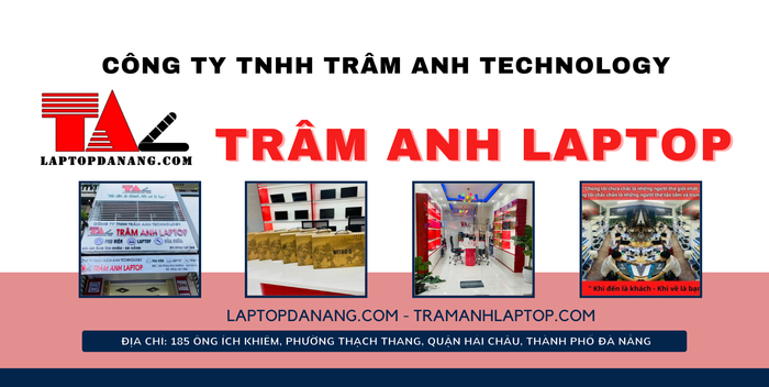Không gian trưng bày ấn tượng tại Laptop Trâm Anh