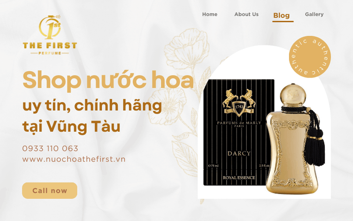 Không gian sang trọng tại THE FIRST PERFUME Vũng Tàu