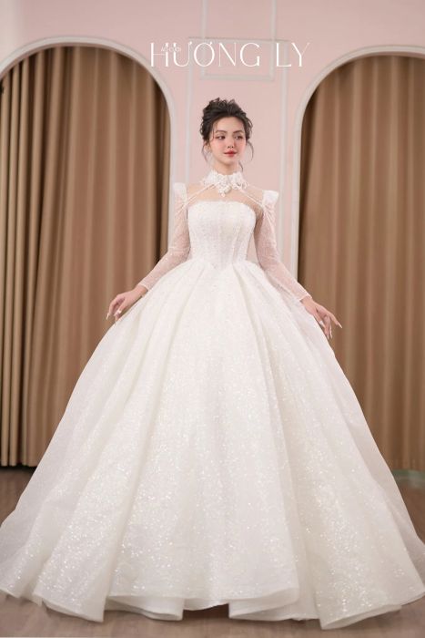 Không gian sang trọng tại Hương Ly Wedding