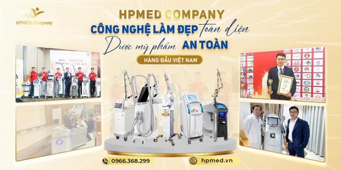 Dây chuyền sản xuất thiết bị thẩm mỹ hiện đại tại HPmed
