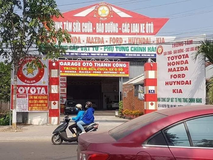 Hình ảnh Garage Thành Công - Không gian làm việc chuyên nghiệp