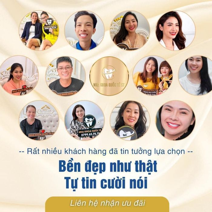 Hình ảnh không gian hiện đại và sang trọng tại Nha Khoa Quốc Tế ST