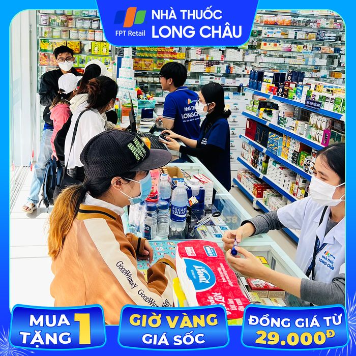 Hệ thống phục vụ chuyên nghiệp tại Nhà Thuốc FPT Long Châu