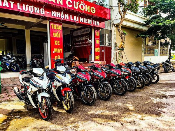 Bộ sưu tập xe đa dạng mẫu mã tại Xe Máy Tuấn Cường