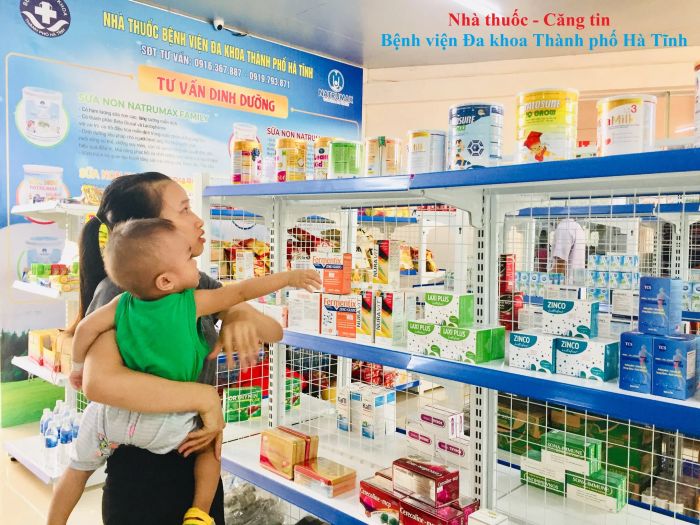 Không gian hiện đại và chuyên nghiệp tại Nhà Thuốc Bệnh viện Đa khoa TP Hà Tĩnh