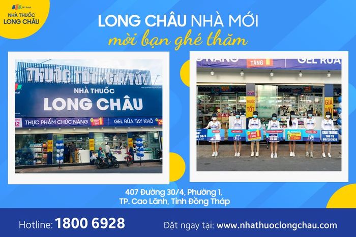 Không gian hiện đại tại nhà thuốc FPT Long Châu