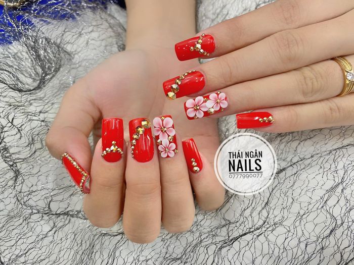 Không gian sang trọng tại Thái Ngân Nail