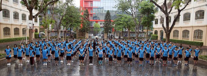 Góc nhìn toàn cảnh về cơ sở vật chất hiện đại tại THCS Nguyễn Siêu