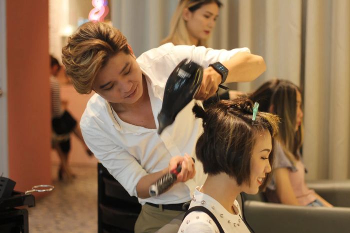 Những tác phẩm tóc nghệ thuật tại Hair Bar Vietnam