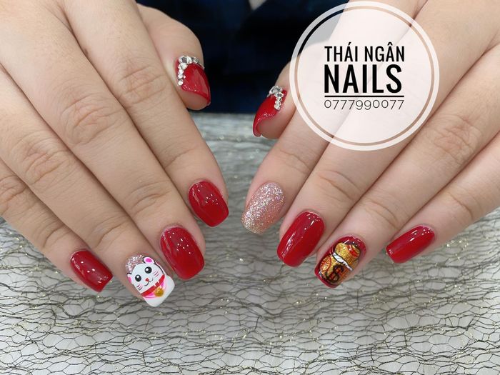 Bộ sưu tập nail nghệ thuật tại Thái Ngân Nail