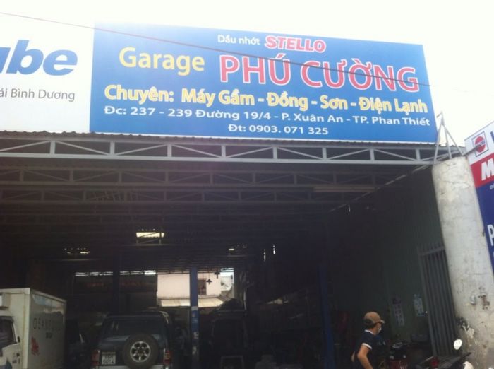 Hình ảnh Garage Ô Tô Phú Cường - Không gian làm việc chuyên nghiệp