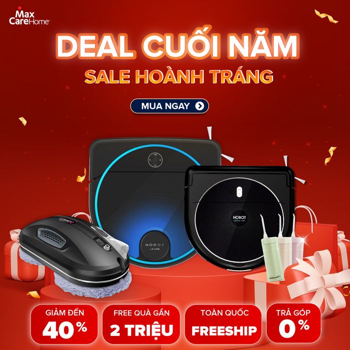 Bộ sưu tập robot thông minh đa dạng tại Maxcare Home - Ảnh 3